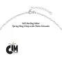 CiM concept Compass Necklaces for Women- North Star Turquoise and Enamel 925 Sterling Silver Compass Necklace for Women- Pendant for Valentines Day, Birthday Gifts for Women and Girl