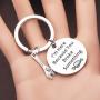 CENWA Mechanic Gift Electrician Jewelry Im Here Because You Broke Something Handyman Keychain Funny Gift for Daddy Grandpa Husband