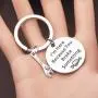 CENWA Mechanic Gift Electrician Jewelry Im Here Because You Broke Something Handyman Keychain Funny Gift for Daddy Grandpa Husband