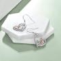 925 Sterling Silver Friendship Bis Sis Lit Sis Sister Heart Dangle Earrings Birtthday Christmas Jewelry Gifts for Best Friend Sister Female Classmates Women