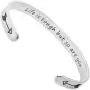 iLuckyCuff Silver/Gold/Rose Gold Stainless Steel Inspirational Cuffs for Women Girl Encouragement Friendship Birthday Gifts Life is Tough But So are You iLuckyCuff Silver/Gold/Rose Gold Stainless Steel Inspirational Cuffs for Women Girl Encouragement Friendship Birthday Gifts Life is Tough But So are You