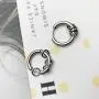 Mens Hoop Earrings With Cross Feather Cone Ball Chain Dangle Black Silver 316L Stainless Steel Punk Hip Hop Rock Gothic Style Kpop Earrings For Men Women Teen Boys Girls Mens Hoop Earrings With Cross Feather Cone Ball Chain Dangle Black Silver 316L Stainless Steel Punk Hip Hop Rock Gothic Style Kpop Earrings For Men Women Teen Boys Girls