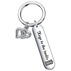 Movie Lover Keychain Keys to The Tardis Keyring Doctor Who Fan Gifts