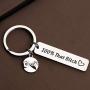CENWA Bitch Jewelry 100% That Bitch Pinky Promise Pinky Swear Keychain Boss Babe Jewelry Girl Boss Gift DNA Test Jewelry Choose Your Feminist Phrase