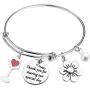 HN HNHB Thank You Sharing Our Special Day Thanks Bracelet Party Gift Wedding Jewelry Gifts