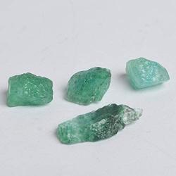 gemhub 35.00 Ct Natural Green Emerald - Lot of 4 Pcs