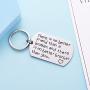 LParkin Big Brother Gifts Christmas Keychain There is No Better Friend Than a Brother and There is No Better Brother Than You Gift for Friend Family Jewelry