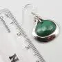 SilverStarJewel 925 Sterling Silver Cab Malachite Earrings 1.3'' 5.5 Grams Ladies Stone SilverStarJewel 925 Sterling Silver Cab Malachite Earrings 1.3'' 5.5 Grams Ladies Stone