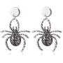 Unijew Halloween Earrings for Women Girls, Spider Shaped Pendant ，halloween Costume Accessories Jewelry