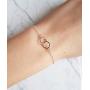 Your Always Charm Double Heart Infinity Knot of Friendship Bracelets