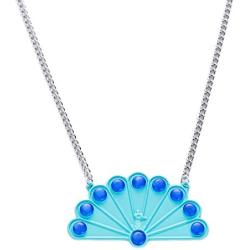 HANRESHE Miraculous Ladybug Necklace Comic Necklace Green Peacock Lady Bug Chat Noir Cosplay Costume Kids Jewelry