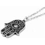 Controse Crystal-Eyed Hamsa Necklace