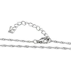 Silver Pendant Love Necklace Follow Your Heart - Jewelry Gift for Girlfriend/Daughter/BFF - Valentines Day Edition