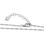 Silver Pendant Love Necklace Follow Your Heart - Jewelry Gift for Girlfriend/Daughter/BFF - Valentines Day Edition