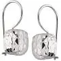 Silpada Rounded Cube Drop Earrings in Textured Sterling Silver Silpada Rounded Cube Drop Earrings in Textured Sterling Silver