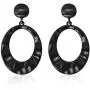 D EXCEED Womens 4 Pairs Large Dangle Drop Earrings Retro Geo Shaped Costume Hoop Dangle Earrings for Women Girls