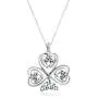 Oxidized 925 Sterling Silver Celtic Knot Cross, Shamrock Clover, Tinity Heart, Turtle, Angel and Mom Pendant Necklace, 18'' Oxidized 925 Sterling Silver Celtic Knot Cross, Shamrock Clover, Tinity Heart, Turtle, Angel and Mom Pendant Necklace, 18''