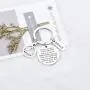WSNANG Sobriety Gift Addiction Recovery Gift Always Remember You are Braver Stronger Smarter Than You Think Keychain Alcoholics Anonymous Gift New Beginnings Gift