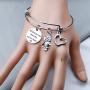 G-Ahora Best Friends Bracelet Whenever You Need Me Owl Be There Bracelet BBF Jewelry Friendship Gift Sympathy Gift Stay Strong Gift Owl Lovers Bracelet