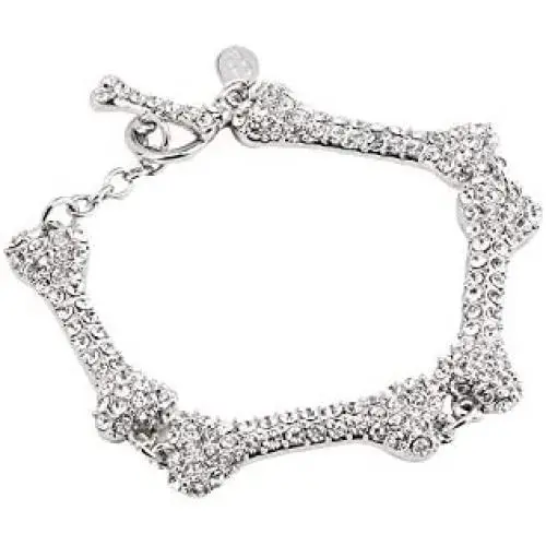 Vivienne Westwood Four-Section Bone Shape Bracelet with Special Packing Box and Paper Bag Vivienne Westwood Four-Section Bone Shape Bracelet with Special Packing Box and Paper Bag