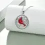 Cardinal Necklace Sterling Silver Red Bird Memorial Gift for Women Cardinal Jewelry for Girls Loved Ones Cardinal Necklace Sterling Silver Red Bird Memorial Gift for Women Cardinal Jewelry for Girls Loved Ones