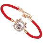 PRETYZOOM Chinese New Year Bracelet Red Rope Bracelet 2021 Year of Ox Bracelet Zodiac Sign Ox Bracelet Woman Jewelry Gift