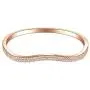 Lavencious Hinged Bangle Bracelet Paved with Two Rows of Cubic Zirconia 7 Inches for Women Lavencious Hinged Bangle Bracelet Paved with Two Rows of Cubic Zirconia 7 Inches for Women