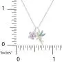 Disney Tinkerbell Jewelry for Women, Silver-Plated and Enamel Necklace, 18” Chain Disney Tinkerbell Jewelry for Women, Silver-Plated and Enamel Necklace, 18” Chain
