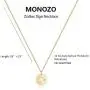 MONOZO Zodiac Necklace for Women, 14K Gold Filled CZ 12 Constellation Pendant Necklace Minimalist Zodiac Sign Necklaces Astrology Disc Necklace Jewelry Gifts for Girls MONOZO Zodiac Necklace for Women, 14K Gold Filled CZ 12 Constellation Pendant Necklace Minimalist Zodiac Sign Necklaces Astrology Disc Necklace Jewelry Gifts for Girls