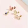 21Pcs 16G Silver/Gold Cartilage Earrings for Women/Men//Boys/Girls - Tragus Jewelry Set with Cubic Zirconia and Surgical Steel