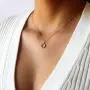 EASYSO Dainty 18K Gold Pendant Necklace Minimalist Simple Choker Friendship Handmade Jewelry Gift for Women Girls EASYSO Dainty 18K Gold Pendant Necklace Minimalist Simple Choker Friendship Handmade Jewelry Gift for Women Girls