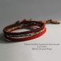 MENGLINA Men Women Chinese Lucky Red String Bracelet Tibetan Buddhist Prayer Handmade Yoga Prayer Rope Mala Bracelet Adjustable Size