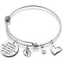 New Mom Bracelet Pregnancy Footprints Jewelry Sometimes The Smallest Things Take Up The Most Room in Your Heart Mommy to Be Gift