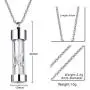 VNOX Memorial Jewellery Stainless Steel Glass Hourglass Shapes Urn Cremation Pendant Necklace,Gold Plated VNOX Memorial Jewellery Stainless Steel Glass Hourglass Shapes Urn Cremation Pendant Necklace,Gold Plated