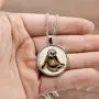BELUCKIN Silver Sloth Jewelry Set Cute Animal Sloth Pendant Necklace Bracelet Earrings Dangle Set for Women Girls