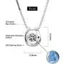 ARINZA Sterling Silver Necklaces for Women Dancing Diamond & Swarovski Cubic Zirconia Pendant Necklace Silver Chain 18, Jewelry for Women Girl ARINZA Sterling Silver Necklaces for Women Dancing Diamond & Swarovski Cubic Zirconia Pendant Necklace Silver Chain 18, Jewelry for Women Girl