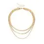 Denifery Gold/Silver Plated Flat Snake Chain Adjustable Punk Layered Necklace Snake Bone Choker Necklaces Minimalist Necklace Chain Jewelry for Women and Girls (Gold A) Denifery Gold/Silver Plated Flat Snake Chain Adjustable Punk Layered Necklace Snake Bone Choker Necklaces Minimalist Necklace Chain Jewelry for Women and Girls (Gold A)