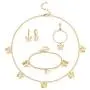 Florideco 4Pcs 14K Gold Plated Butterfly Choker Necklace Earrings Bracelet Ring Set for Women Ladies Gift Jewelry Dainty Chain Butterfly Pendant Necklace Cute Drop Dangle Hoop Earrings Rose Gold Florideco 4Pcs 14K Gold Plated Butterfly Choker Necklace Earrings Bracelet Ring Set for Women Ladies Gift Jewelry Dainty Chain Butterfly Pendant Necklace Cute Drop Dangle Hoop Earrings Rose Gold