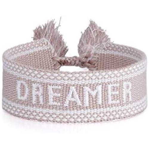 ASTOFLI Woven Friendship Wrap Bracelet Knitted Word Lucky Bracelets Braided Geometric Pattern for Women for Men Unisex Gifts for Birthday Gift for Her