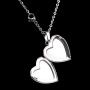 Mood Necklace Love Heart Change Color Emotional Feeling Adjustable Size Mood Rings 3pcs (3 pcs)