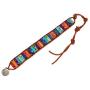 SPUNKYsoul Boho Beaded Handmade Wrap Leather Tube Crystal Stone Bracelet for Women