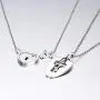 Vanski His & Hers Matching Set Stainless Steel Couple Necklace Love Heart Lock and Key Pendant Necklace Vanski His & Hers Matching Set Stainless Steel Couple Necklace Love Heart Lock and Key Pendant Necklace