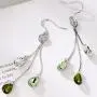Neoglory Jewelry Mothers Day Gift Teardrop Crystal Three Colors Drop Earrings 3.14'' embellished with Crystals from Swarovski Neoglory Jewelry Mothers Day Gift Teardrop Crystal Three Colors Drop Earrings 3.14'' embellished with Crystals from Swarovski