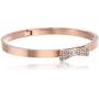 Kate Spade New York ''Ready Set Bow Pave Bangle Bracelet