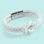 SERASAR - Leather Knot Bracelet for Women - Different Lengths and Colors - With Gift Box