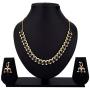 Efulgenz Indian Bollywood Gold Plated Crystal Rhinestone Wedding Bridal Choker Necklace Earring Jewellery Set