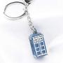 AKTAP Movie TV Series Keychain Police Box Charm Jewelry Tardis Gift Inspired Keychain Gifts for Movie Fans