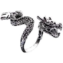 Skye Jewelry Large Dragon Head to Tail Ring Sz. 8
