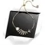 Fruitful Jewelry Fish Bones Necklace and Bracelet Set- Fish Bones Necklace&Bracelet Set Symbolizing Human and Nature Should Live in Harmony.