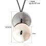 Coostuff Original Beautiful Statement Necklace Woman Choker Long Necklaces for Women Jewelry Black Rope Pendant